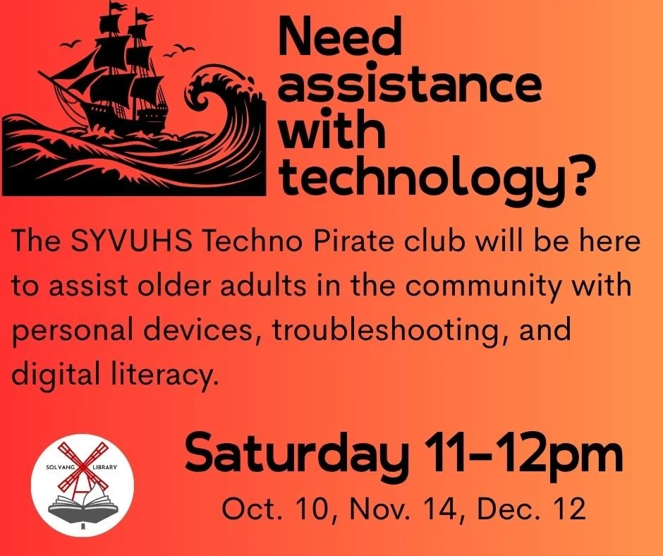 Senior Tech Assistance