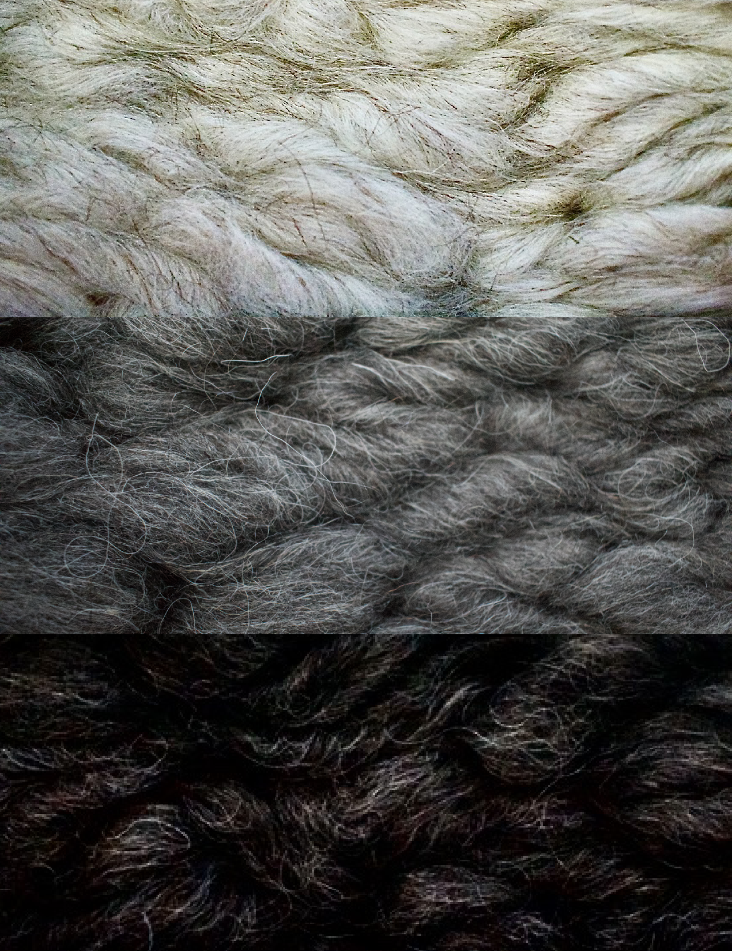 Natural Color Roving