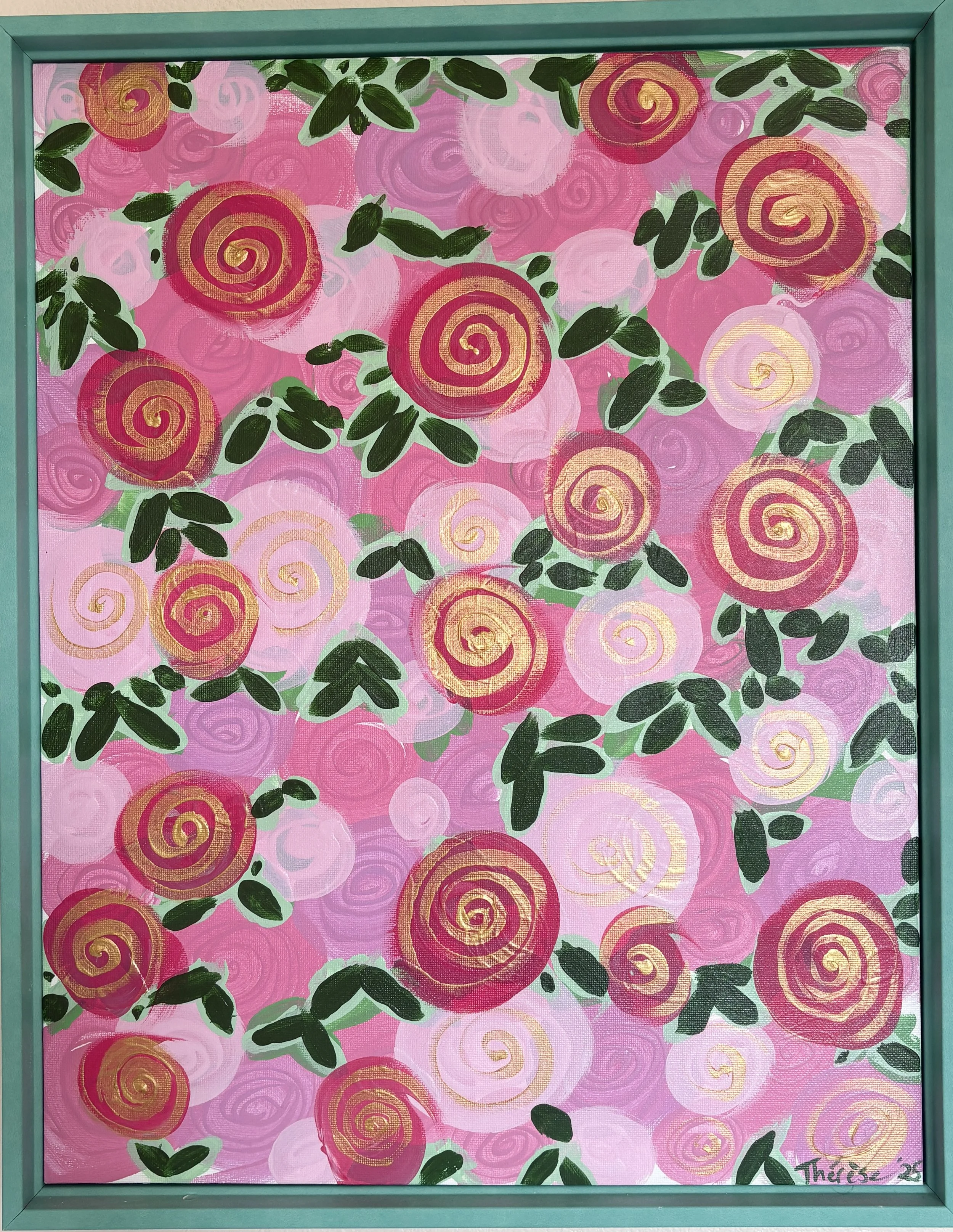 Gilded Roses