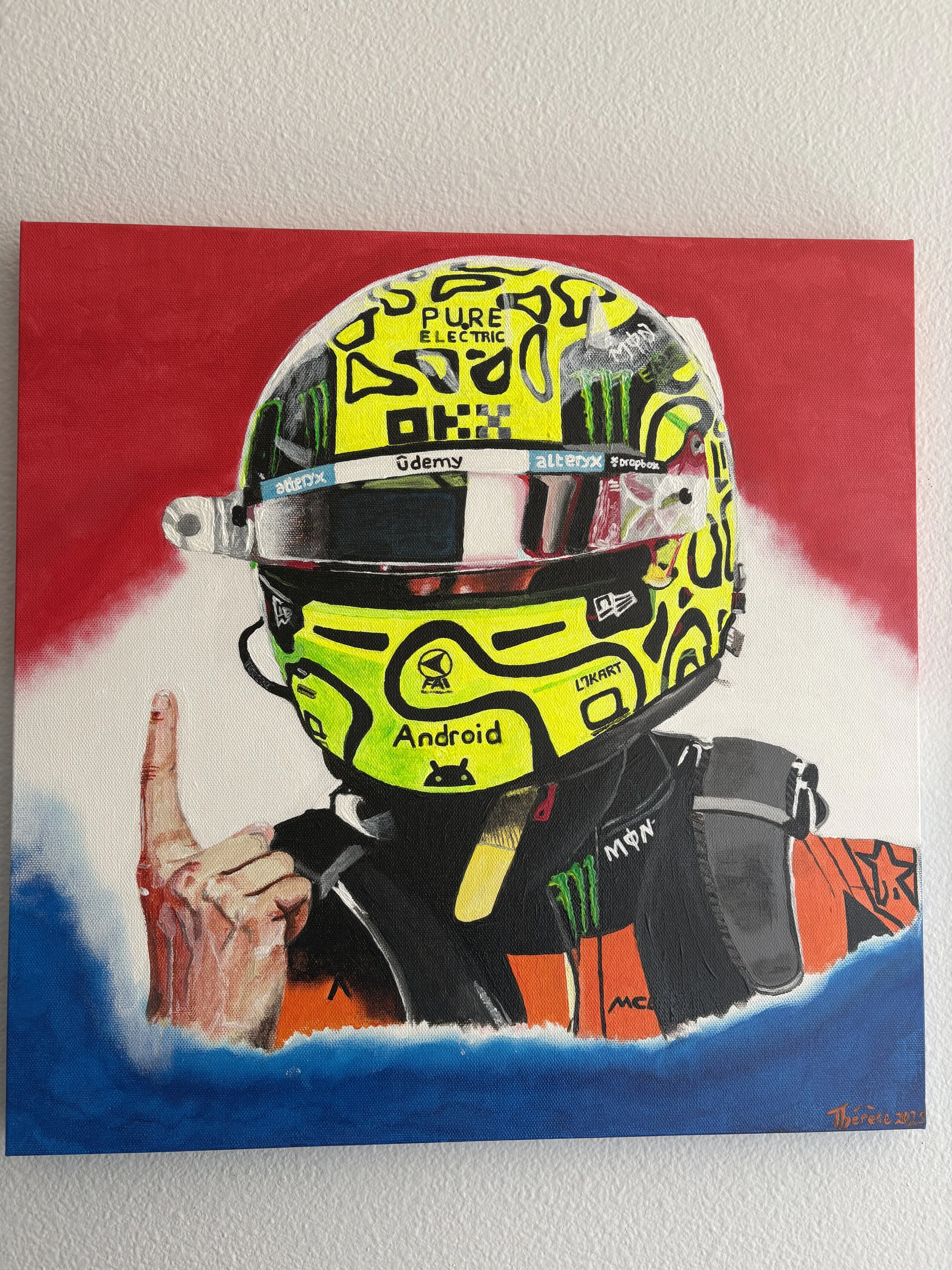 "Lando Wins at Silverstone"