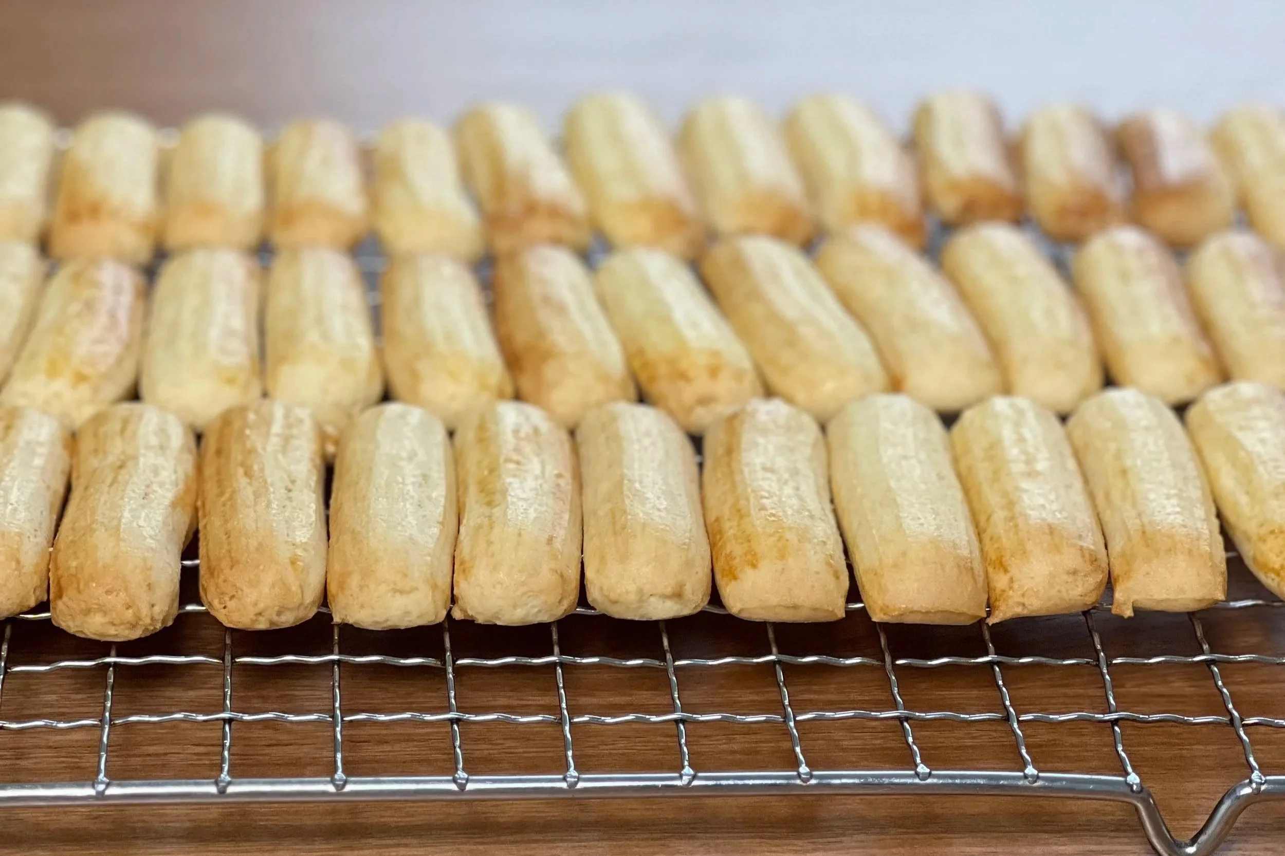 Gluten-Free Italian Tea Biscuits baking