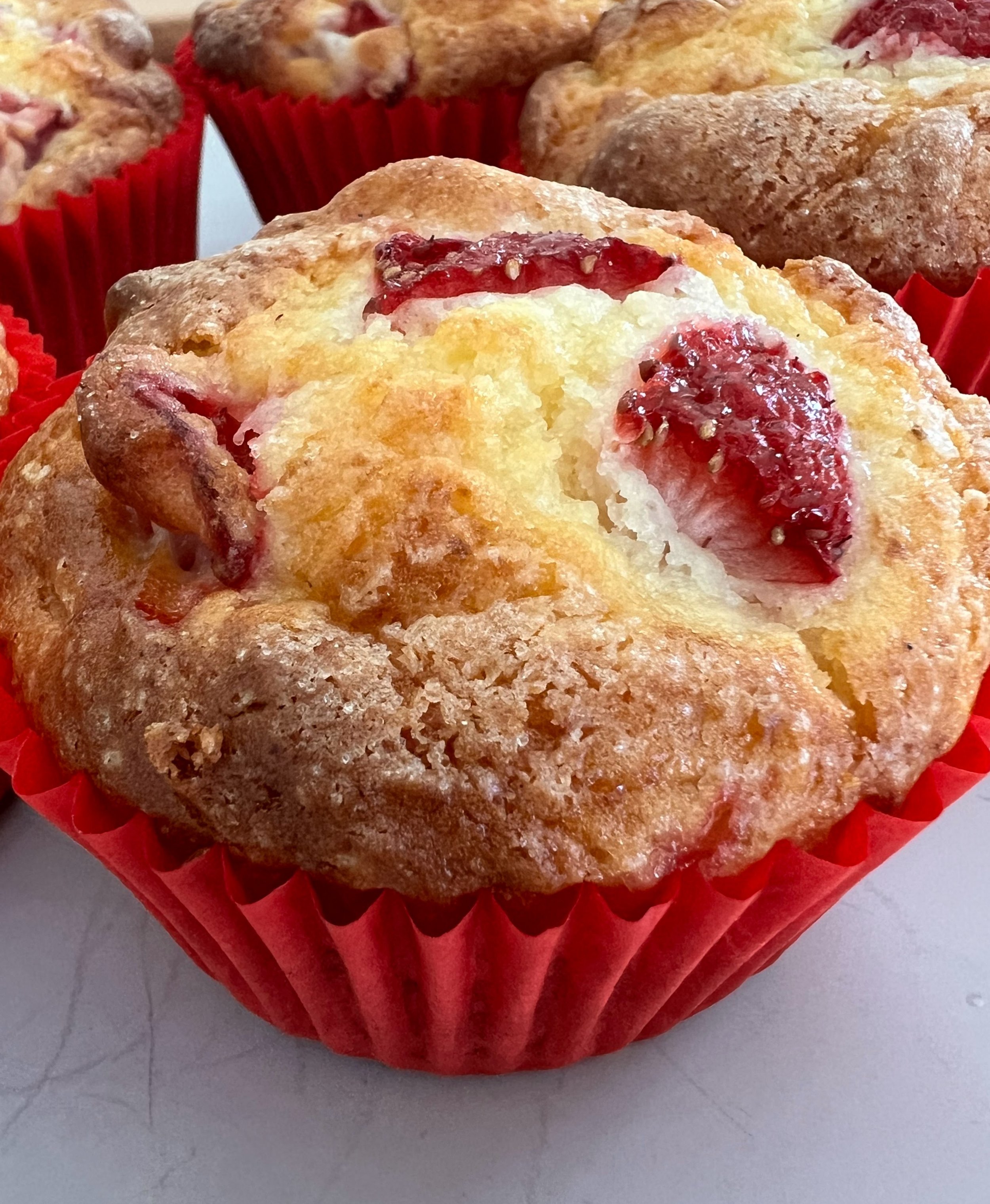 Strawberry Muffins