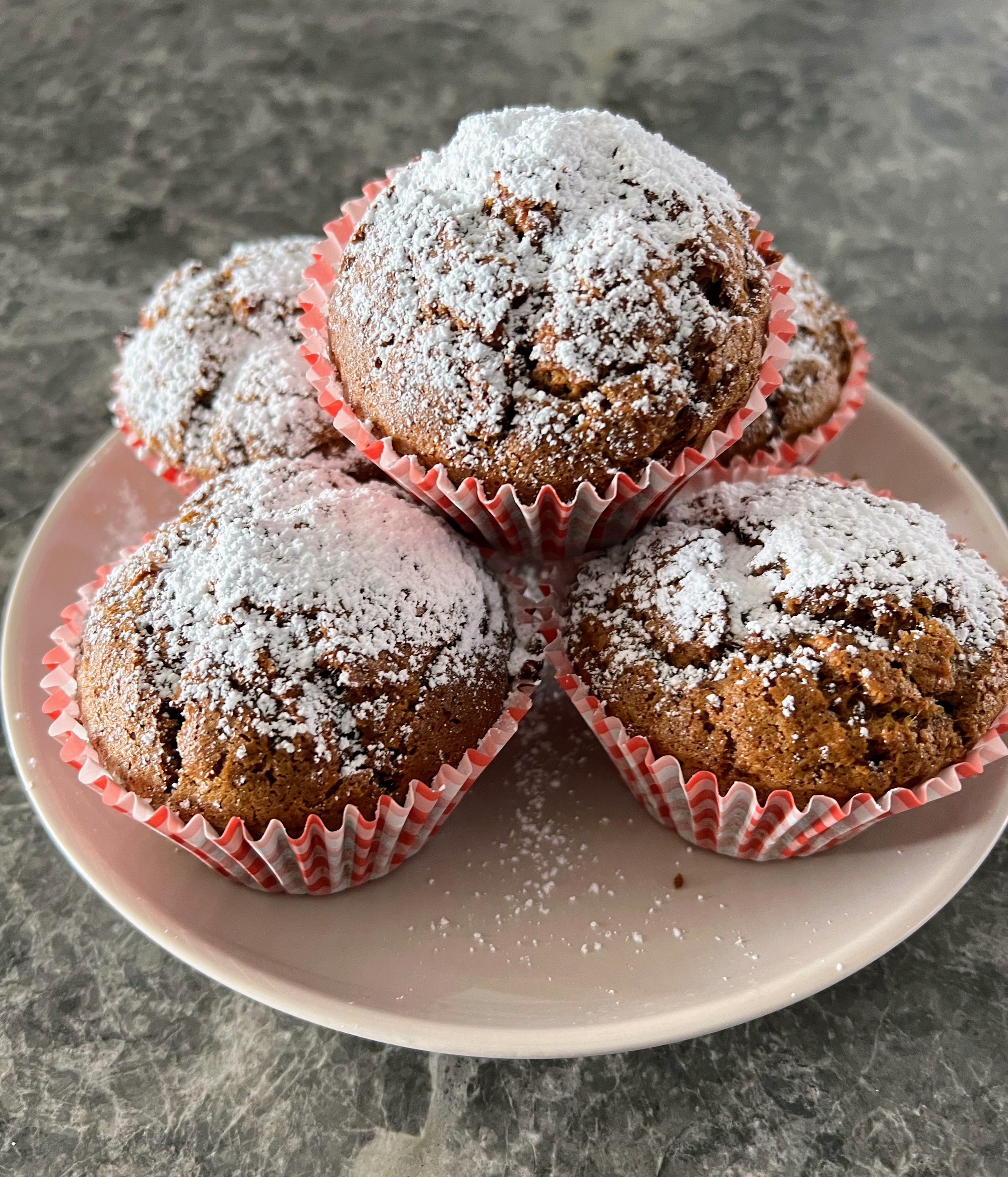 Gluten-Free Banana Muffin Stack