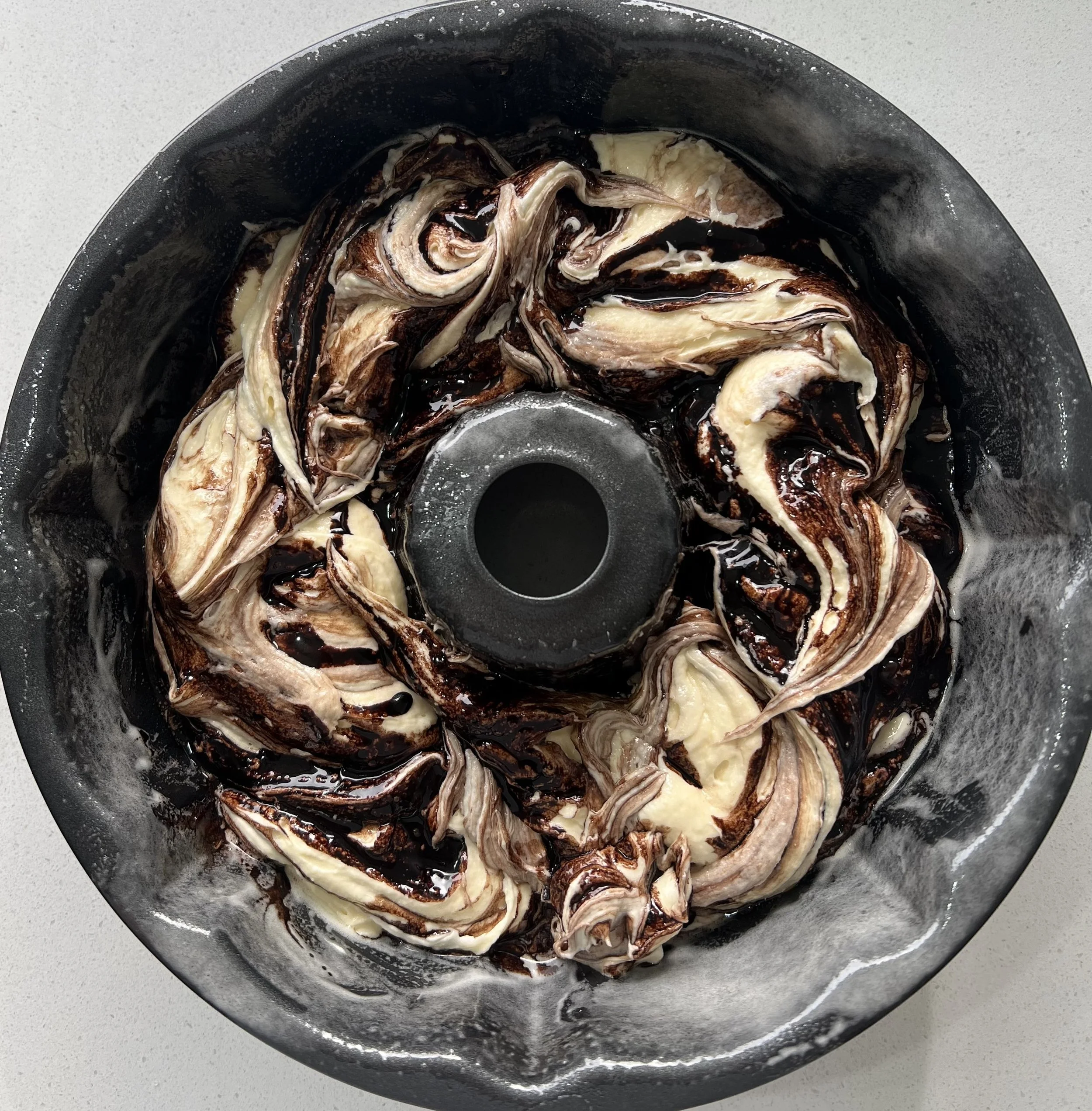 Making Gluten-Free Chocolate & Vanilla Marble Cake