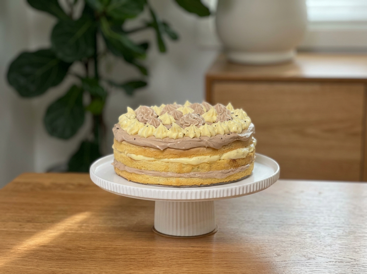 Gluten free and Coeliac safe celebration sponge cake