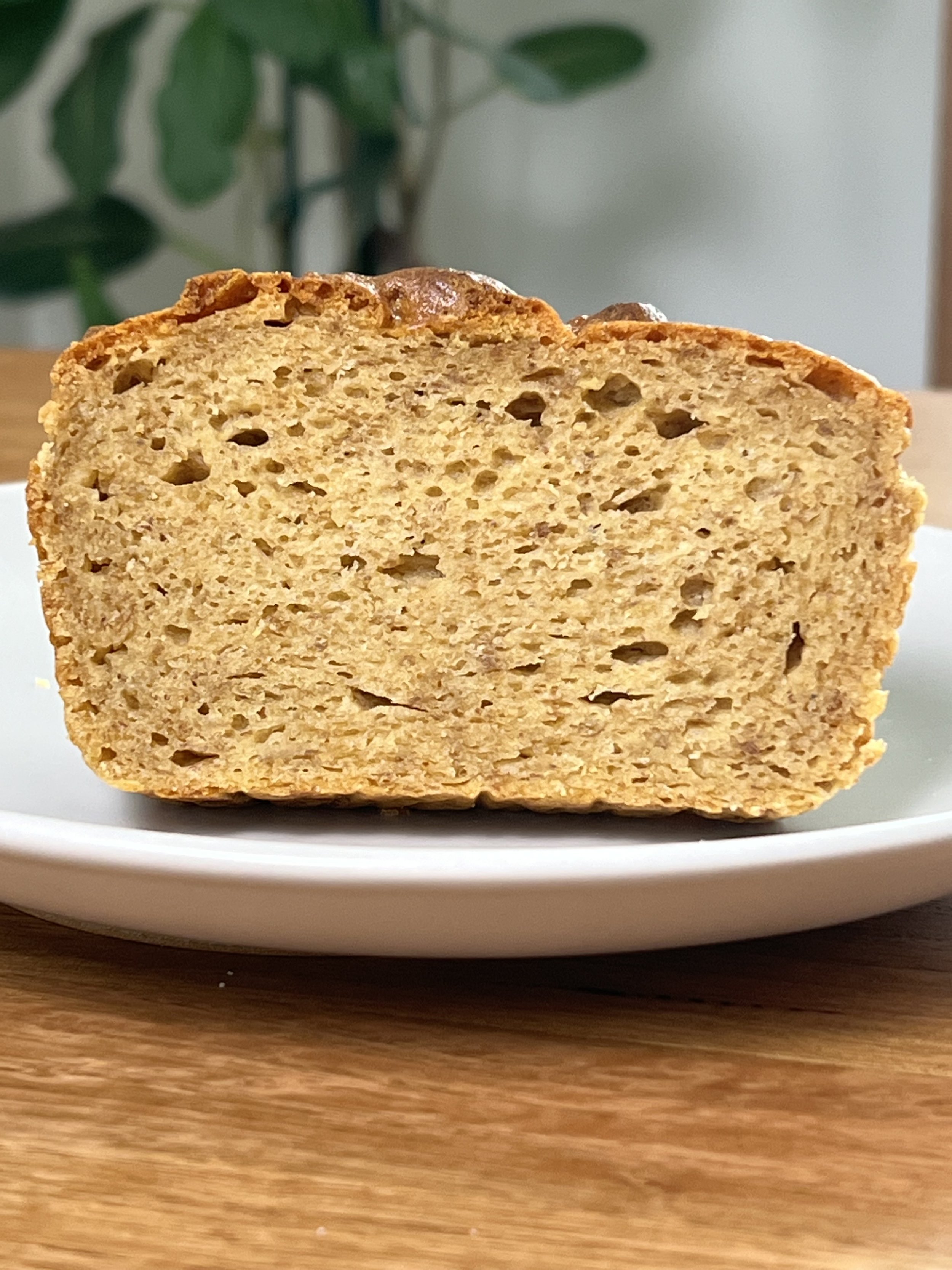Cut Gluten-Free Walnut Teacake