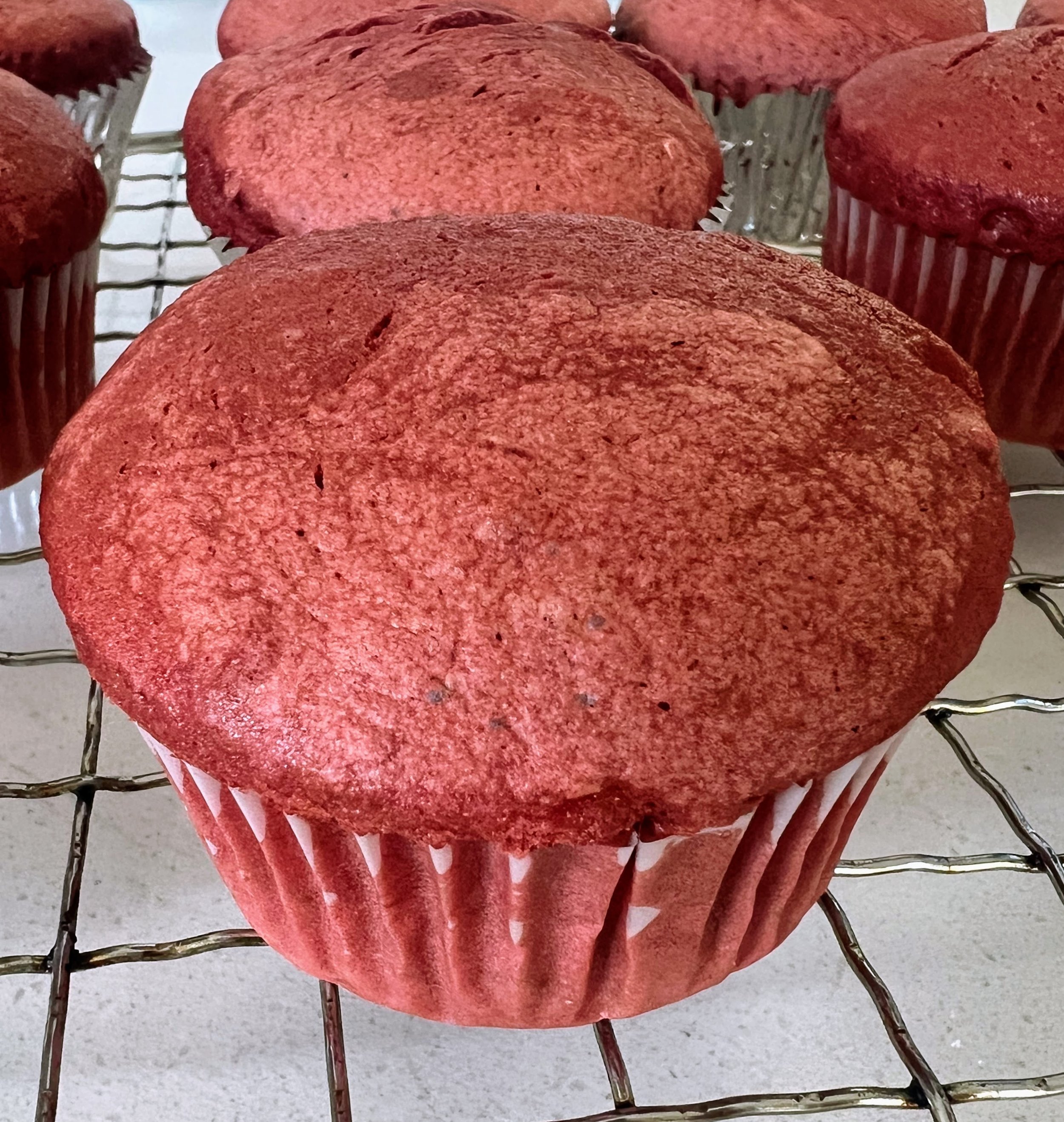 Gluten-Free Red Velvet Cupcake