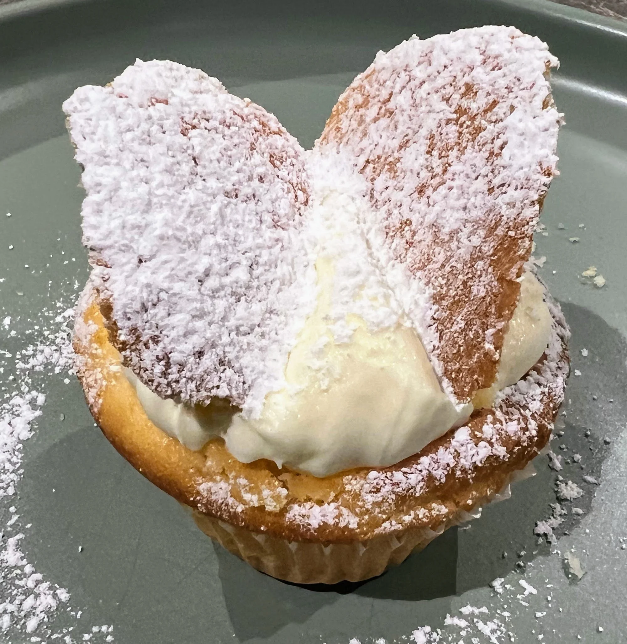Gluten-Free Butterfly Cupcakes topped with Vanilla Buttercream and Wings