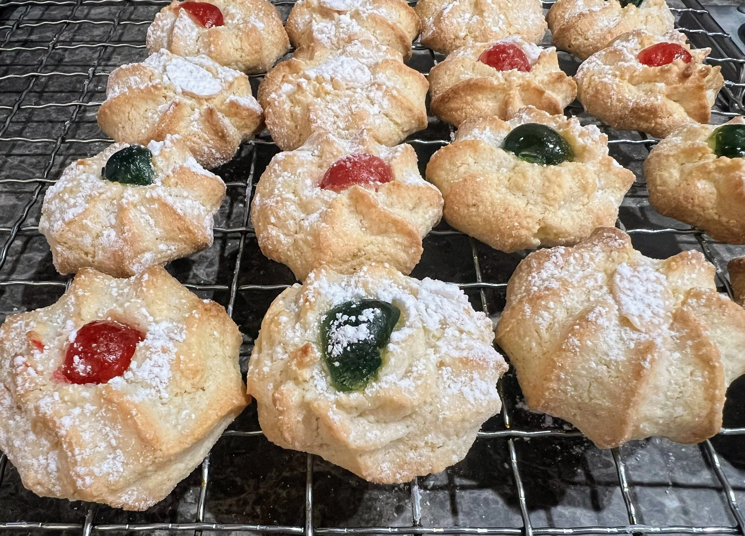 Sicilian Pasticcini di Mandorla - Almond Biscuits