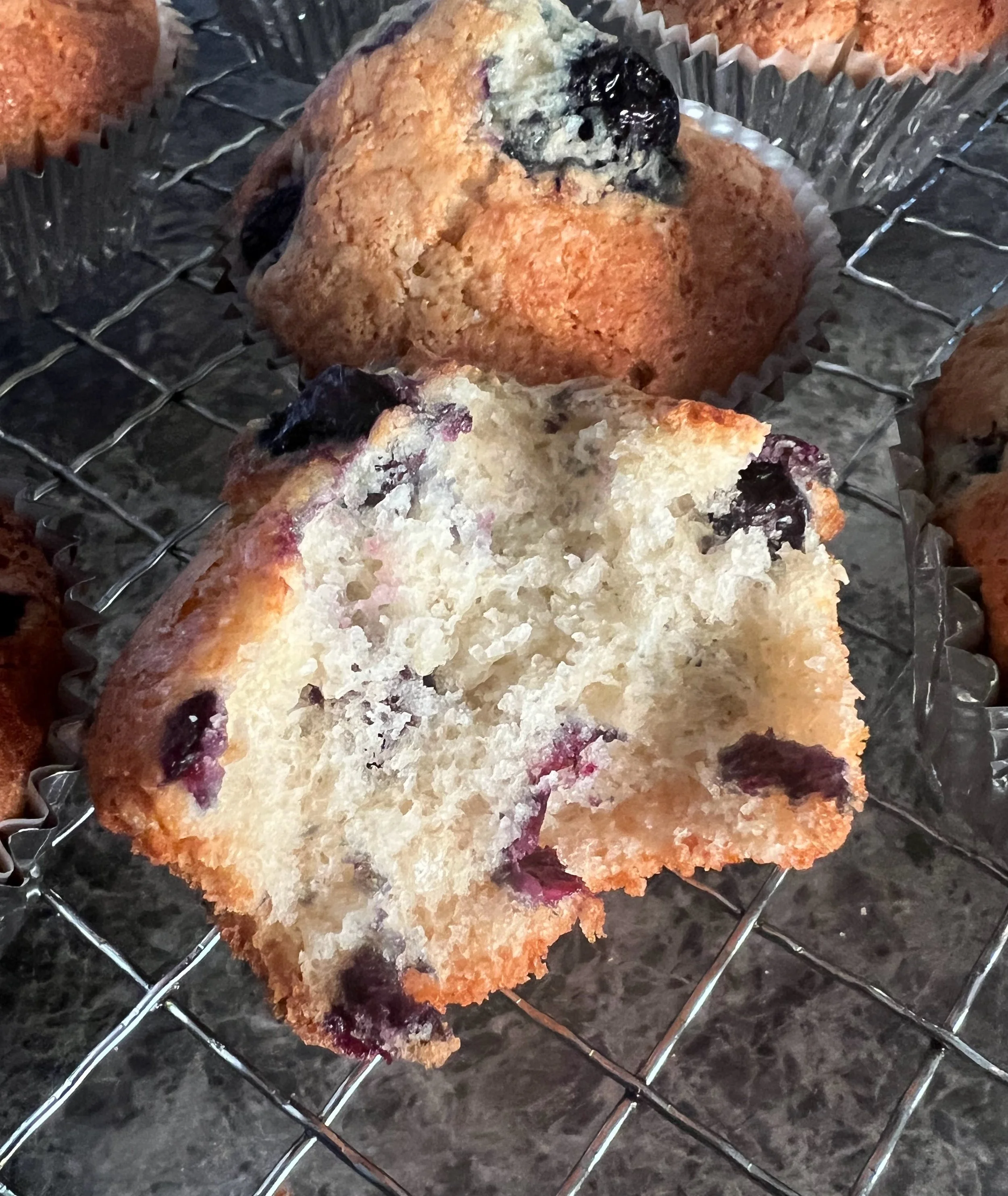 Gluten-Free Blueberry Muffin Centre