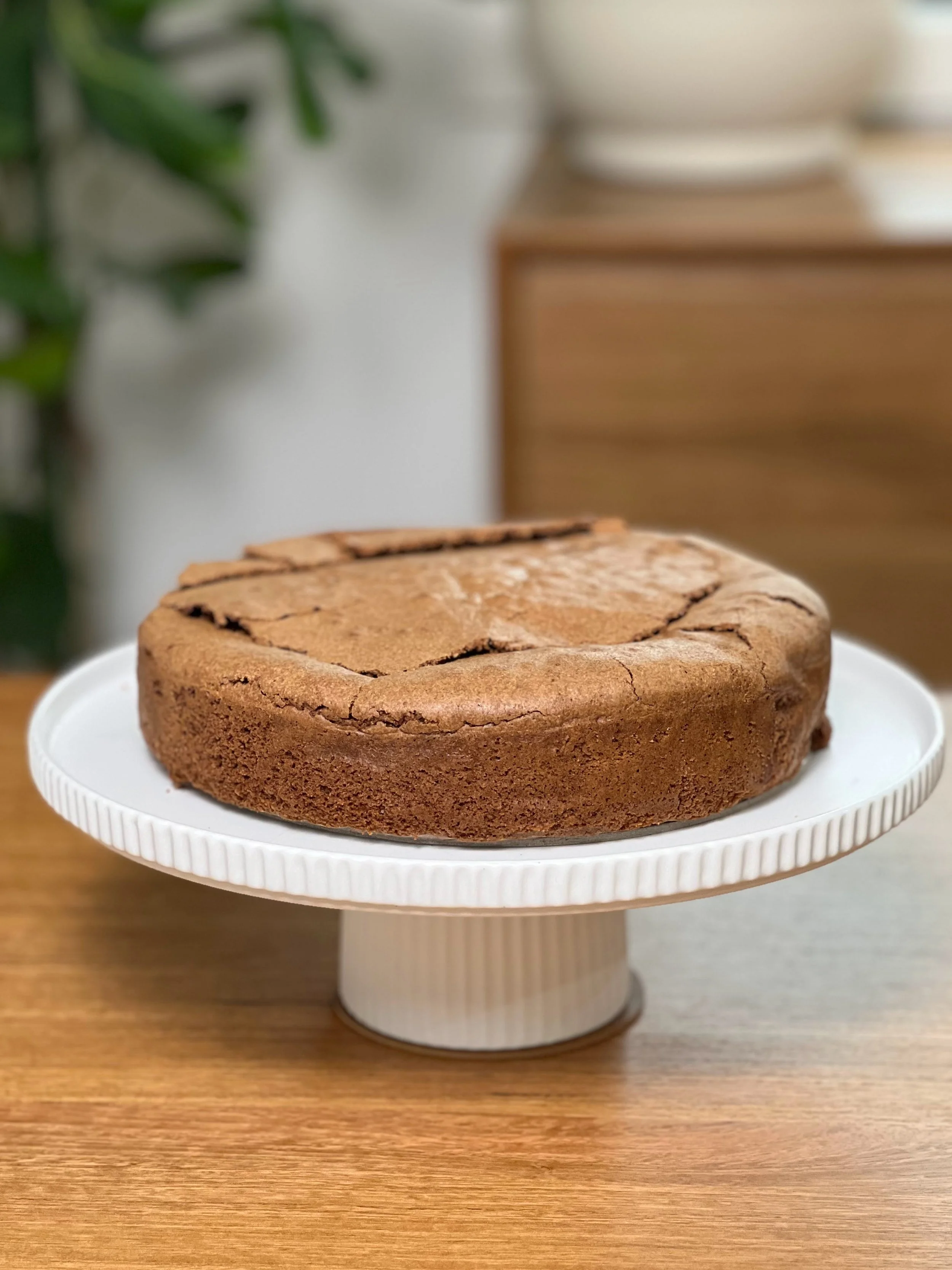 Freshly Baked Gluten-Free Flourless chocolate mousse Cake