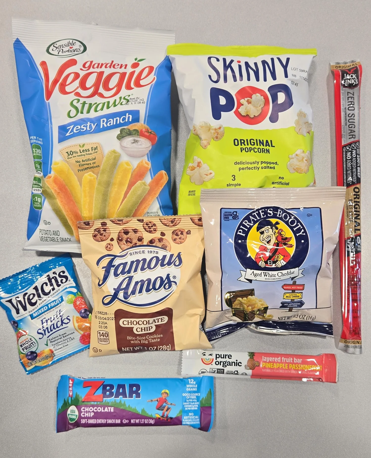 Grab-and-go snacks available at the Octo Ninja front desk