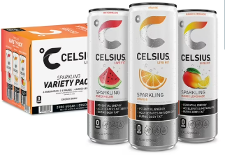 Celsius Sparkling Core Variety Pack, 12 fl. oz., 18 pk.