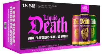 Liquid Death Soda Flavored Sparkling Water Variety Pack, 12 fl. oz., 18 pk.