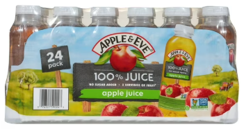 Apple & Eve 100% Apple Juice 10 oz., 24 pk.
