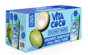 Vita Coco Coconut Water 11.1 fl. oz., 18 pk.