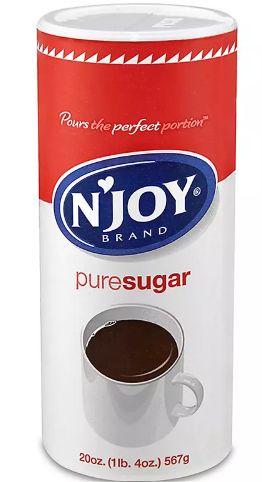 N'Joy Pure Sugar Canisters, 22 oz., 8 ct.