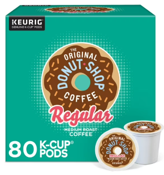 The Original Donut Shop Medium Roast K-Cup Pods, Regular, 80 ct.