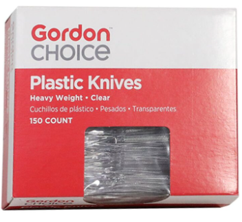 Plastic Knives Clear, 150 ct.