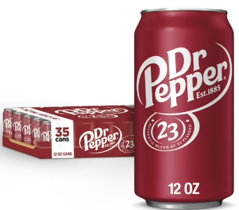 Dr Pepper Soda 12 fl. oz. cans, 36 pk.