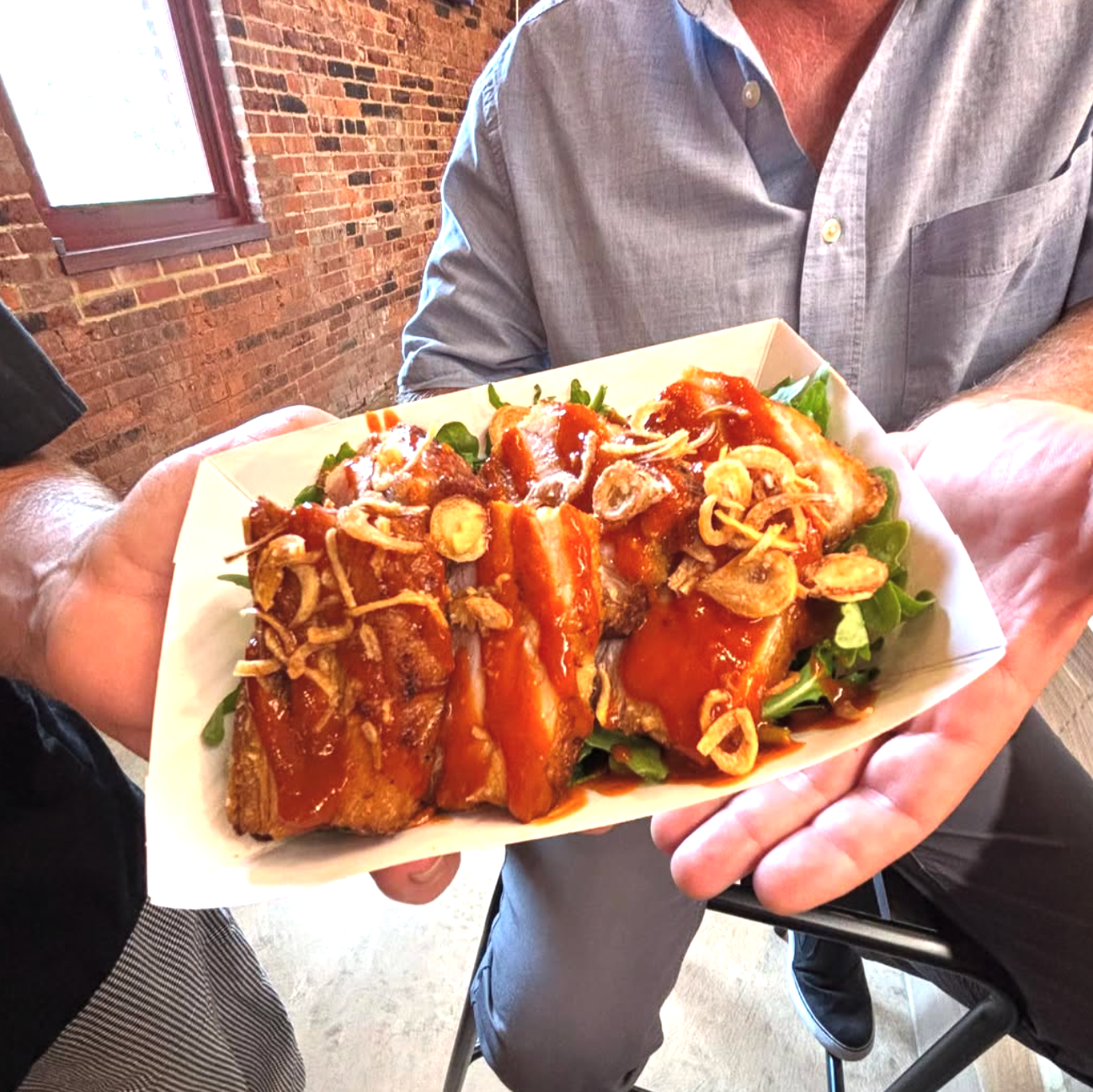 Snacks from Comfort &amp; Spice at Hazelwood Brew House in Pittsburgh PA (Copy)