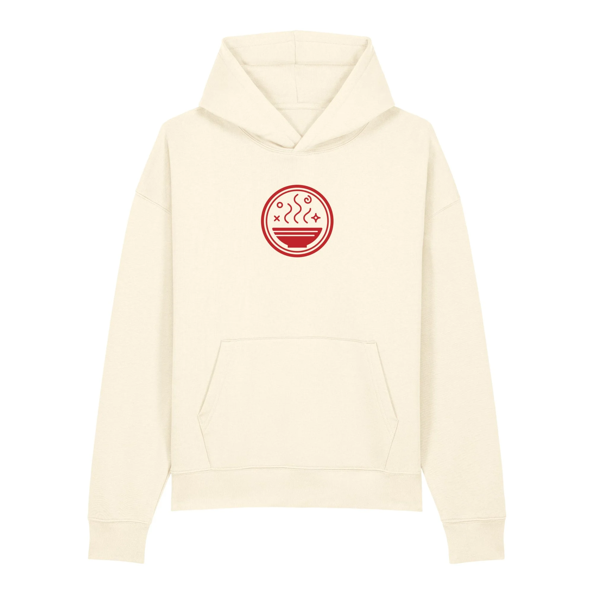 Unisex relaxed mid-weight hooded sweatshirt