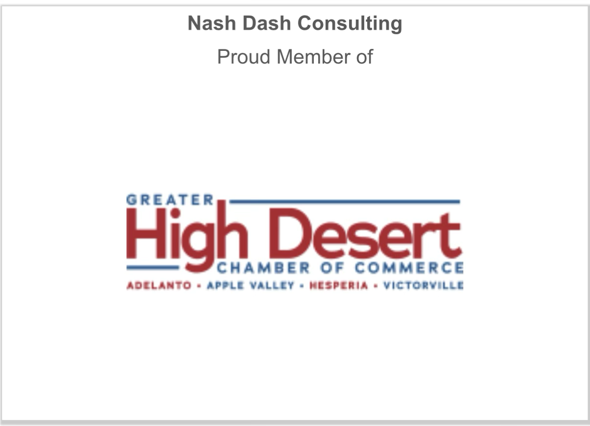 High Desert Chamber of Commerce