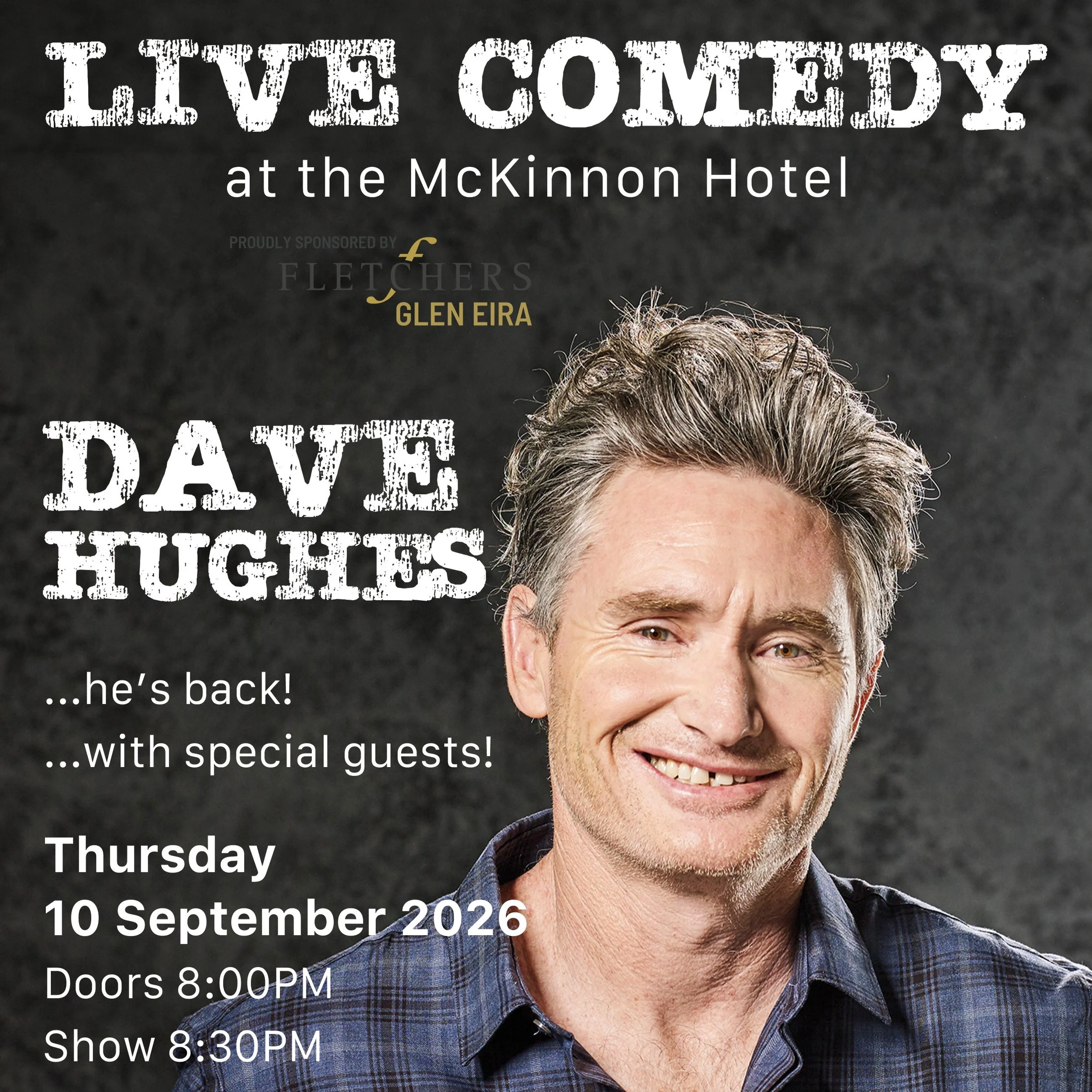 Comedy: Dave Hughes