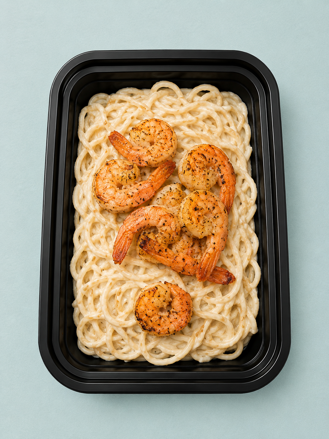 Del Mar's Plan - Shrimp Garlic Pasta