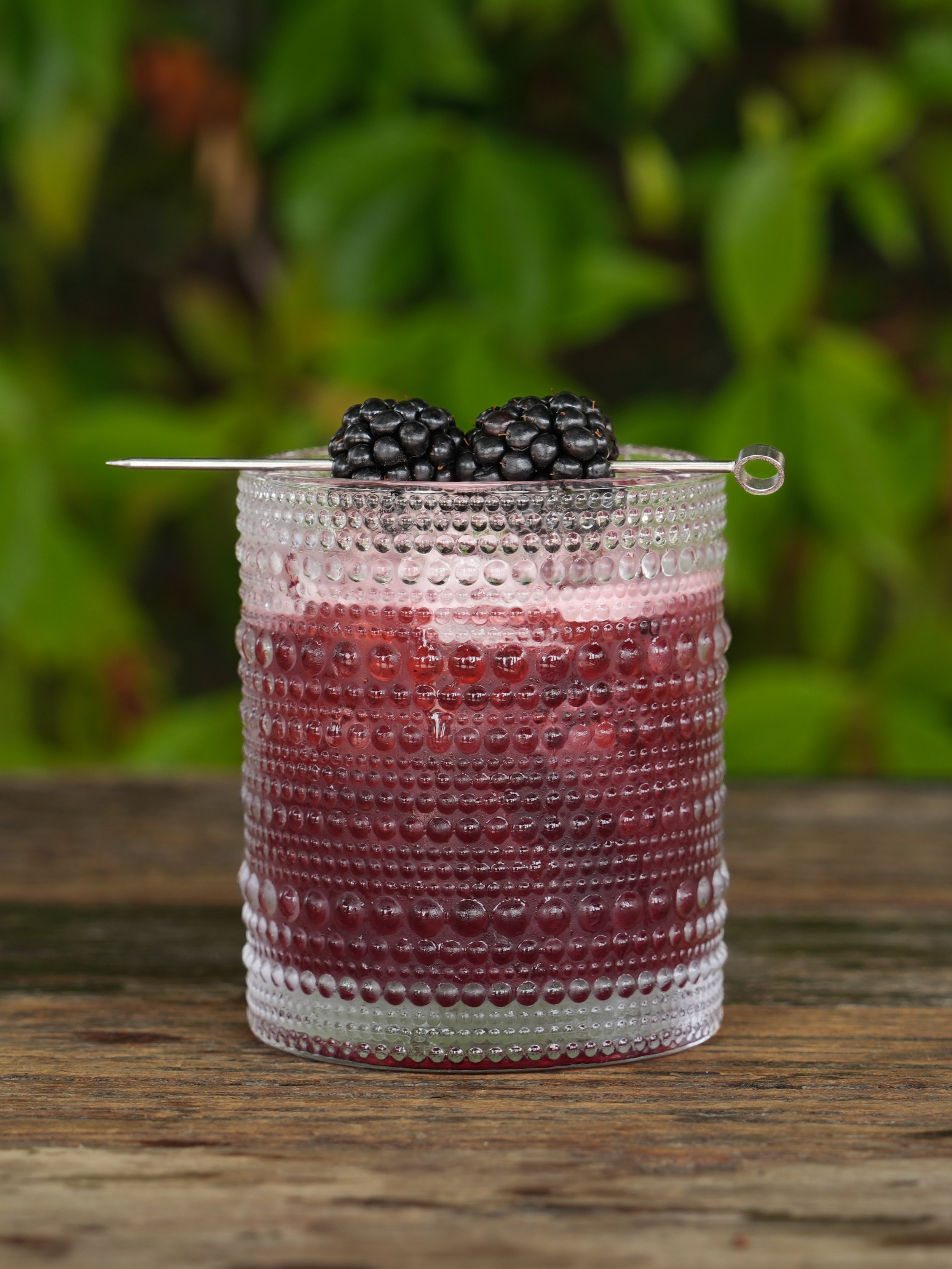 BLACKBERRY MARGARITA - Tequila blanco, blackberry puree, lime