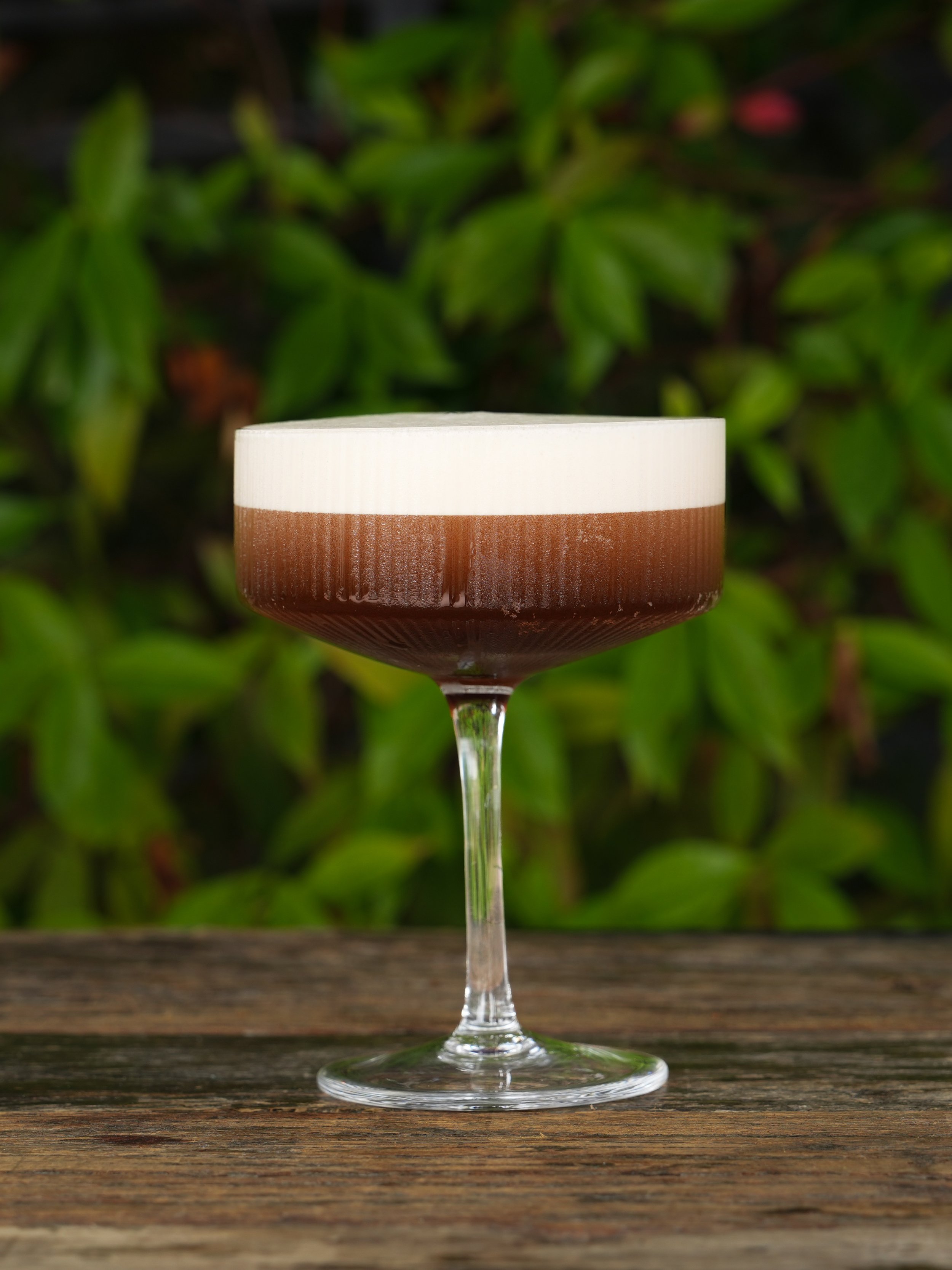 ESPRESSO MARTINI - Vodka, coffee liqueur, espresso, chocolate bitters