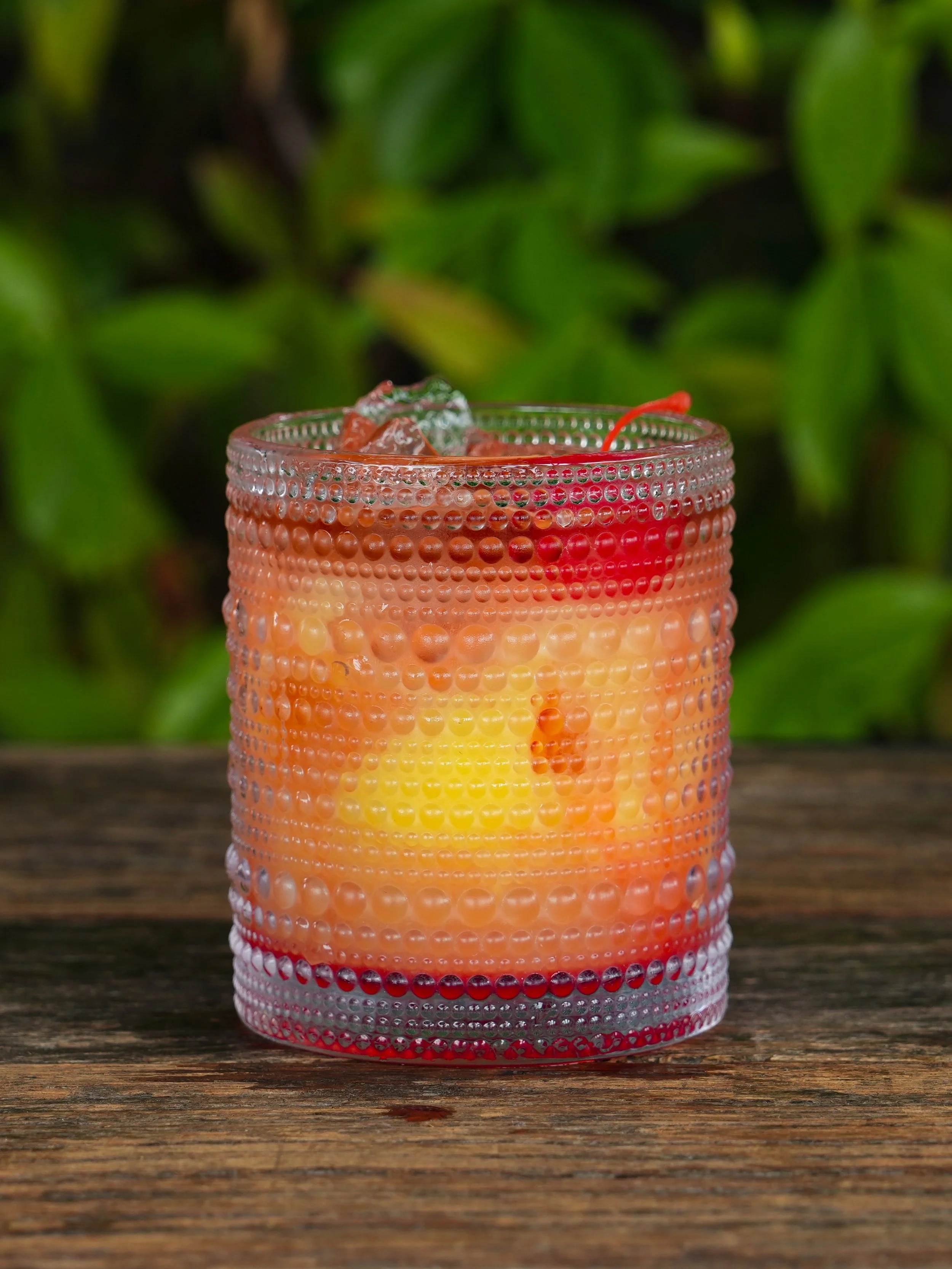 BAHAMA MAMA - Rum, pineapple, orange, grenadine, dark rum float