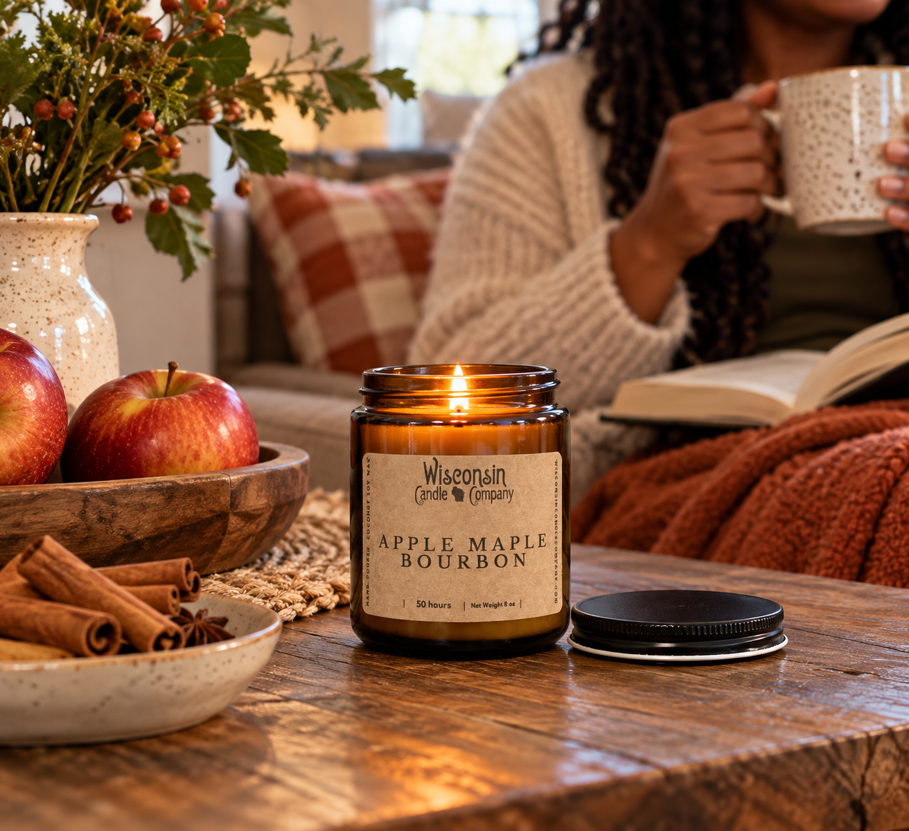 Cozy Apple Maple Bourbon Candle Scene.png