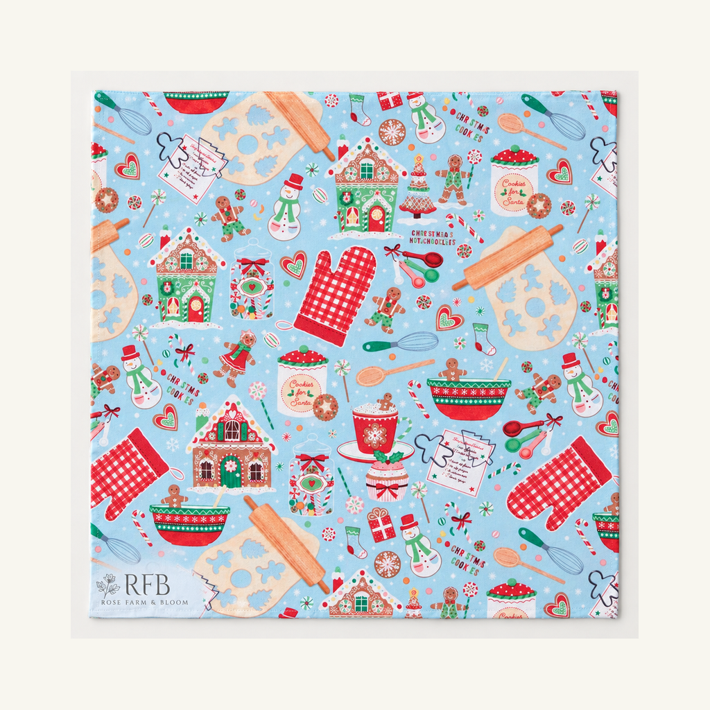 Holiday Baking Cotton Fabric - fabric shown for sale by the yard