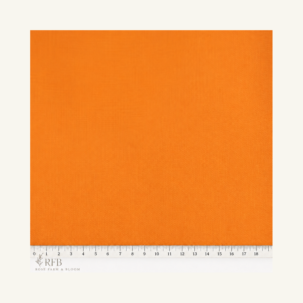 Northcott Premium Quilt Pumpkin Cotton Fabric - fabric motif scale reference