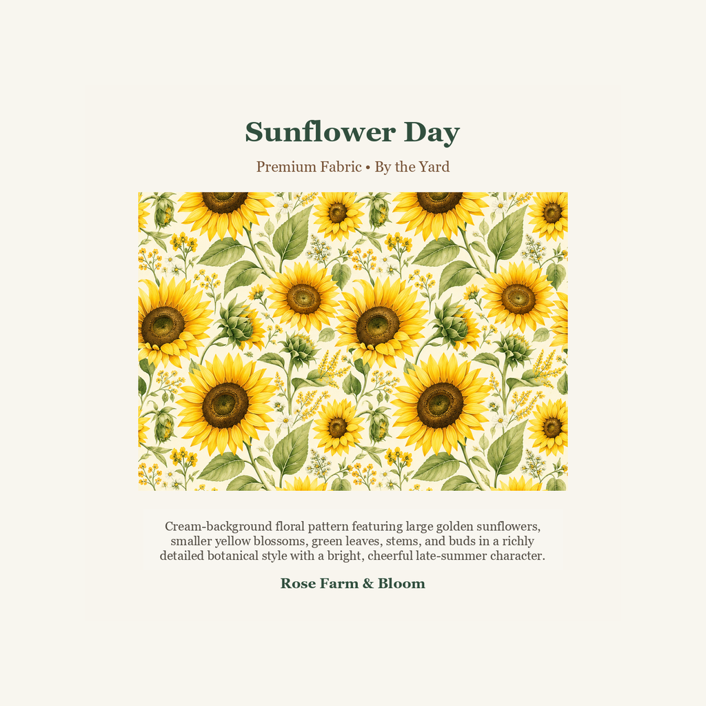 Sunflower Day - fabric product image