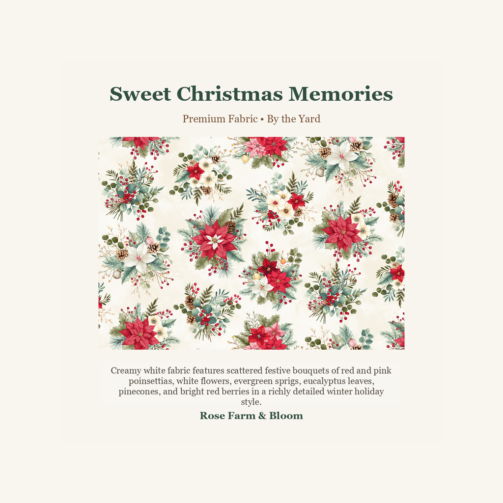 Sweet Christmas Memories - fabric product image