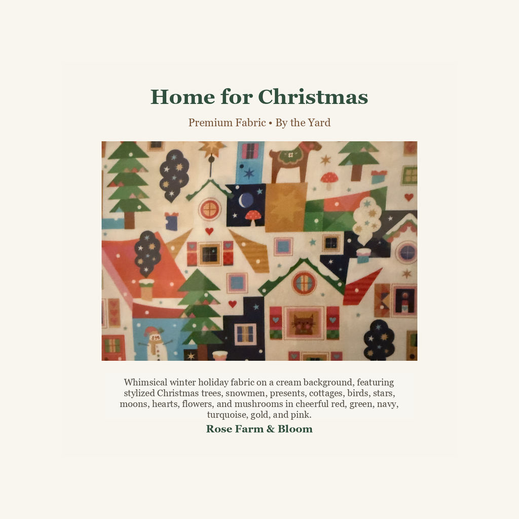 Home for Christmas - fabric product image