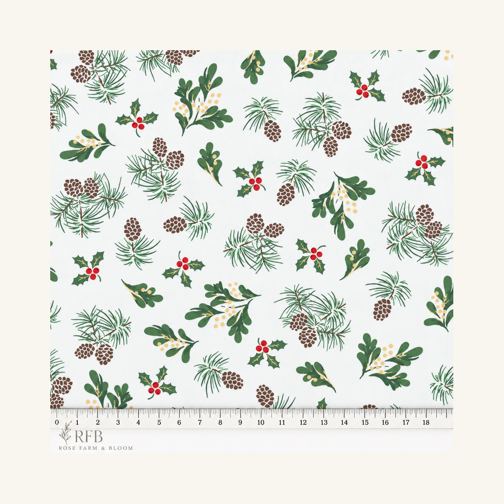 Merry Mix - fabric motif scale reference