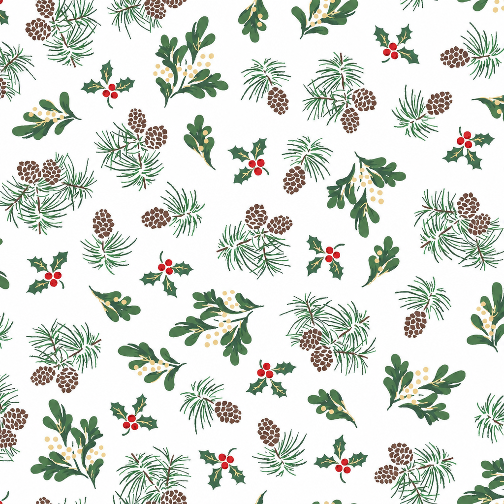 Merry Mix - full fabric pattern repeat