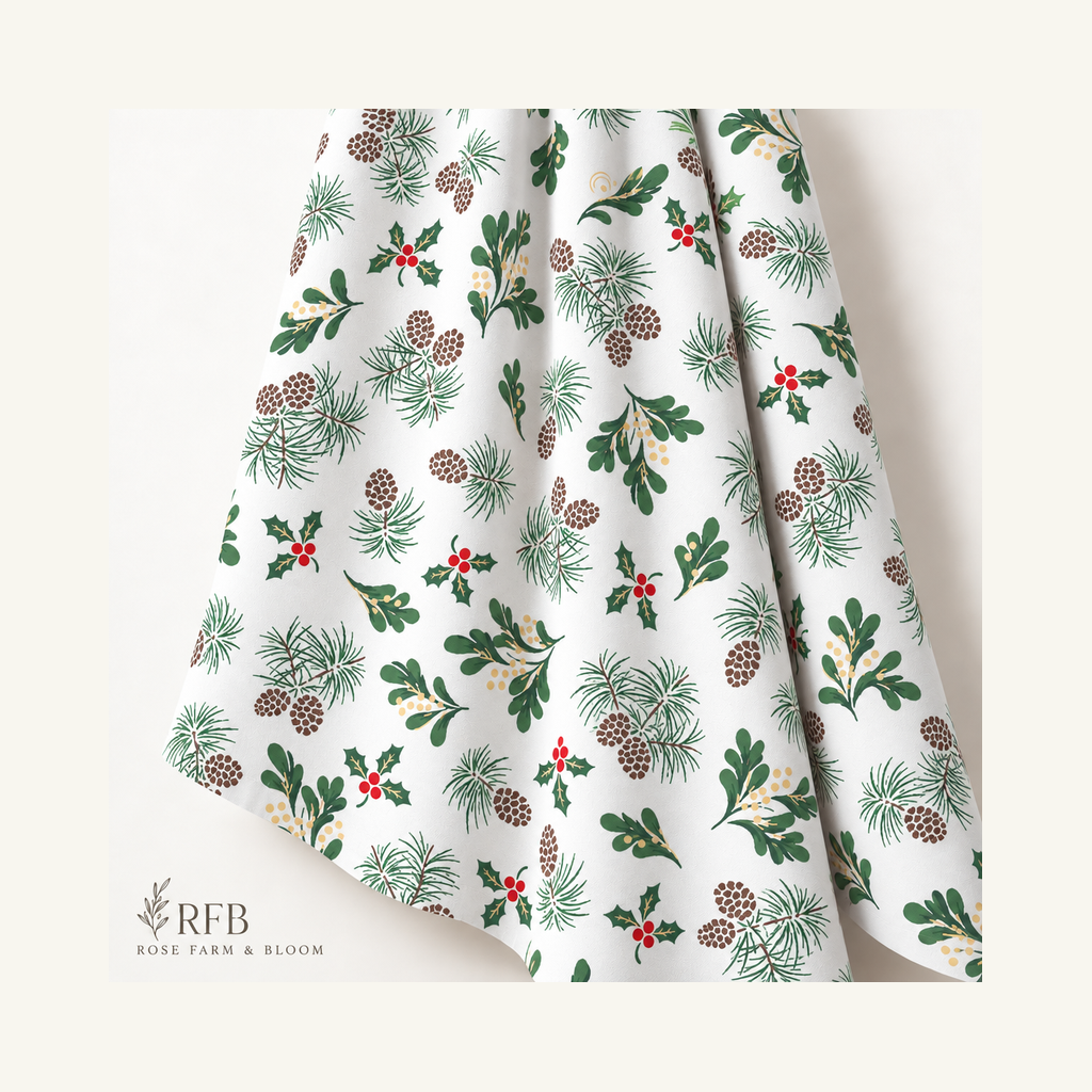 Merry Mix - folded fabric