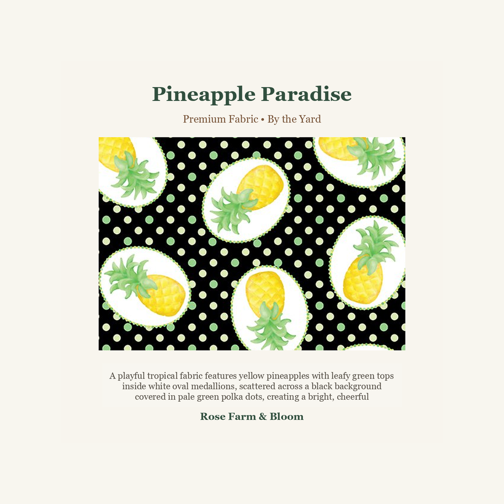 Pineapple Paradise - fabric product image