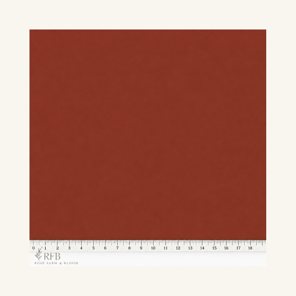 Sienna Superior Solids - fabric motif scale reference