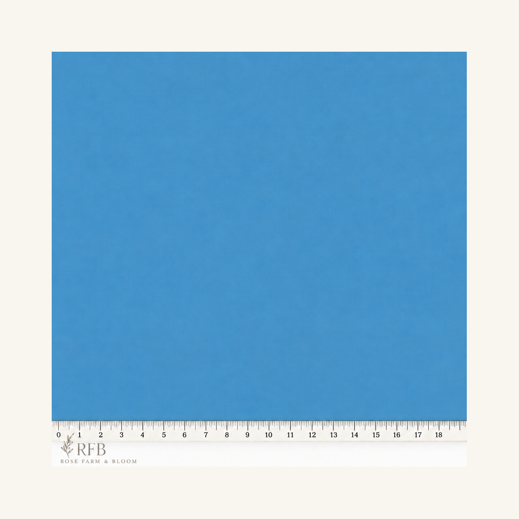 Ocean Solid - fabric motif scale reference