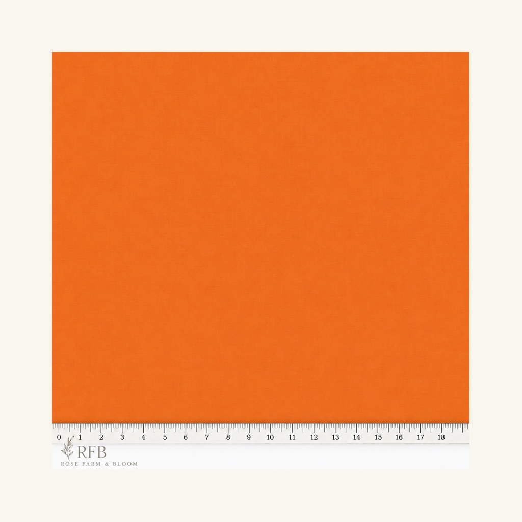 Mango Superior Solids - fabric motif scale reference