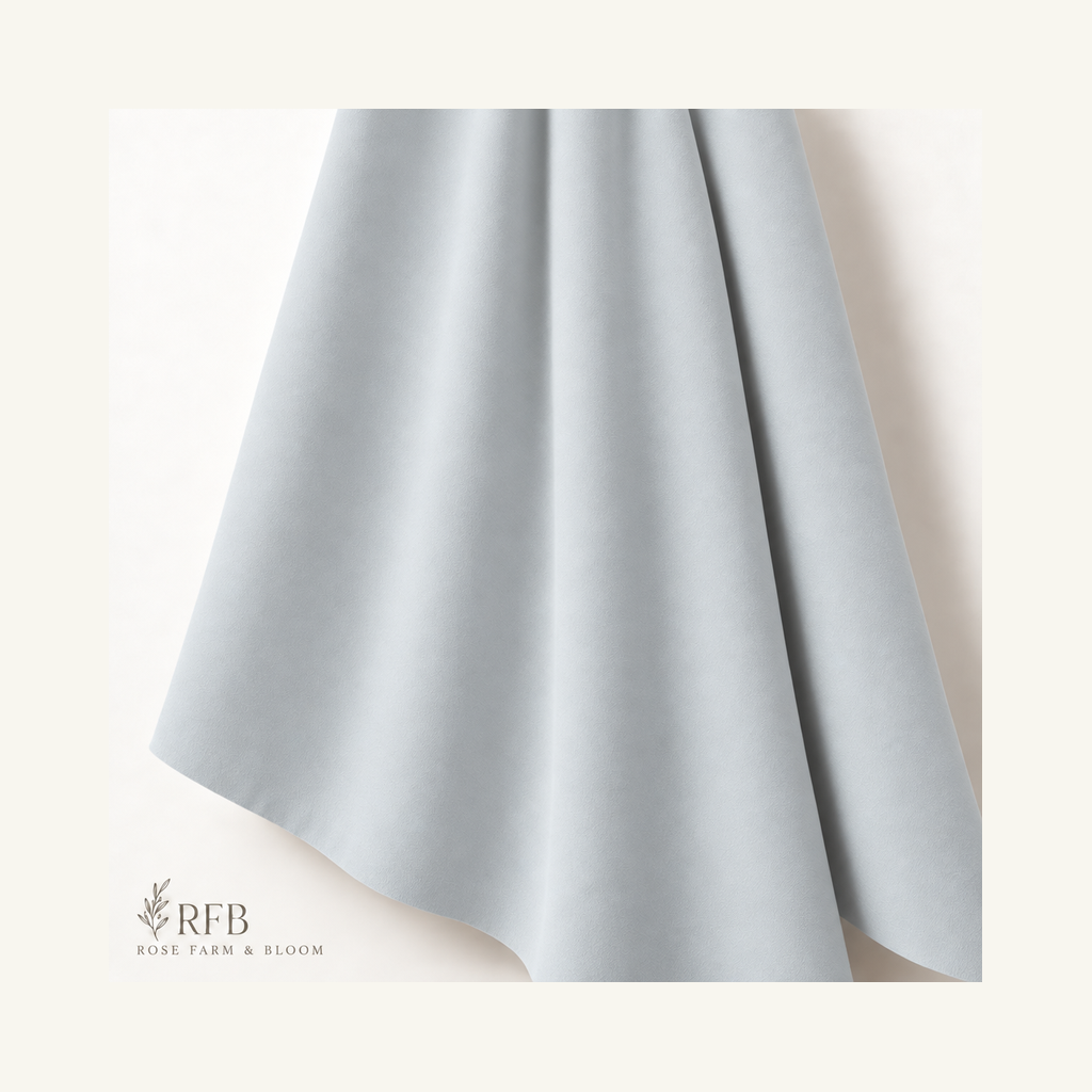 Rain Superior Solid - folded fabric