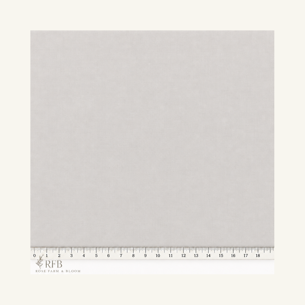 Fog Solid - fabric motif scale reference