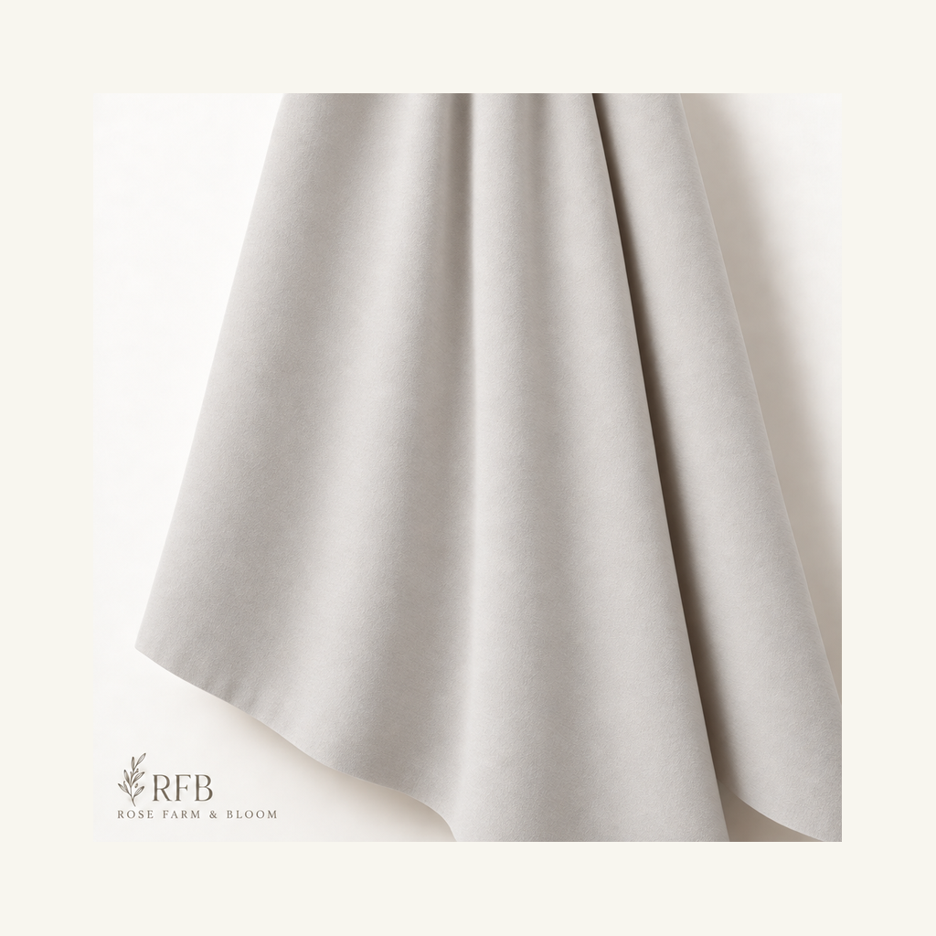 Fog Solid - folded fabric