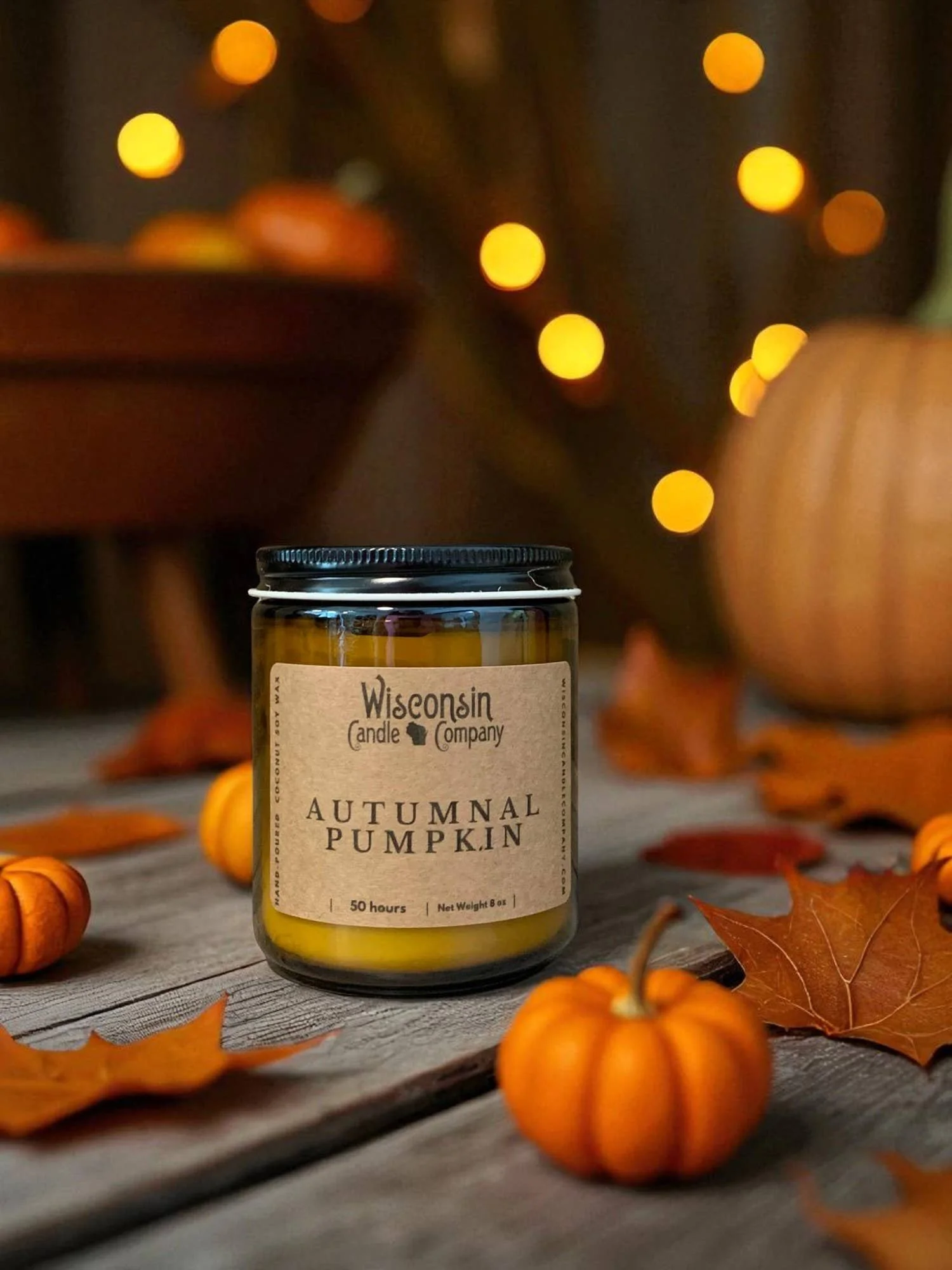 Autumnal Pumpkin Scented Candle