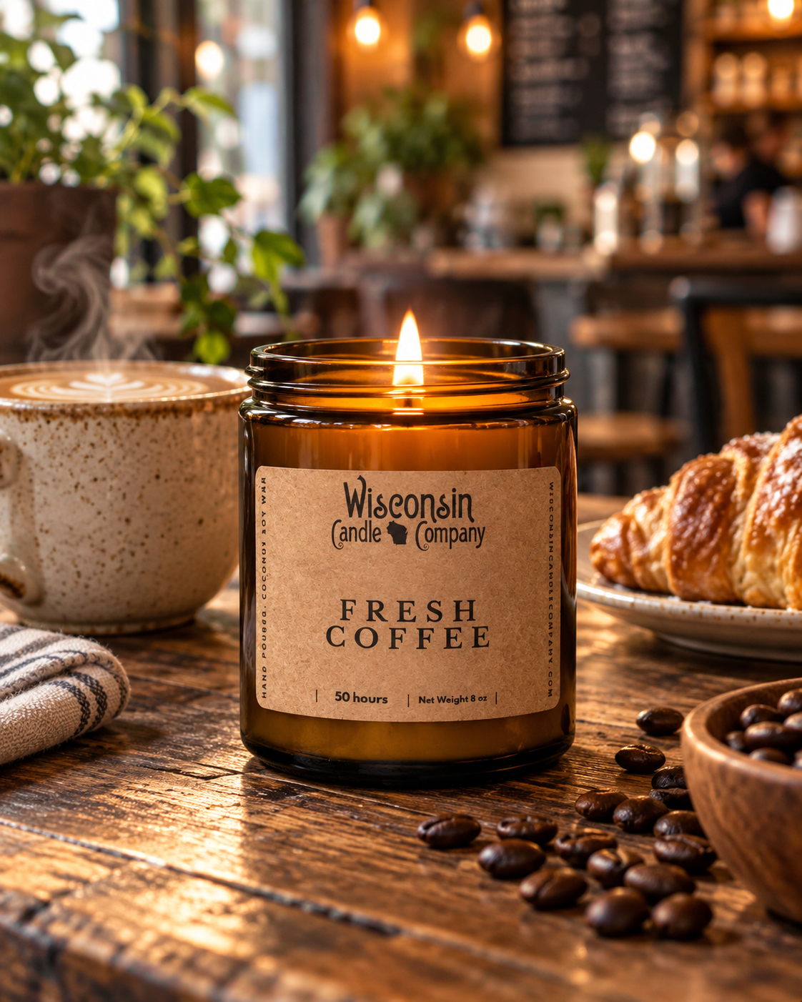 Cozy Café Candle and Coffee Still Life.png